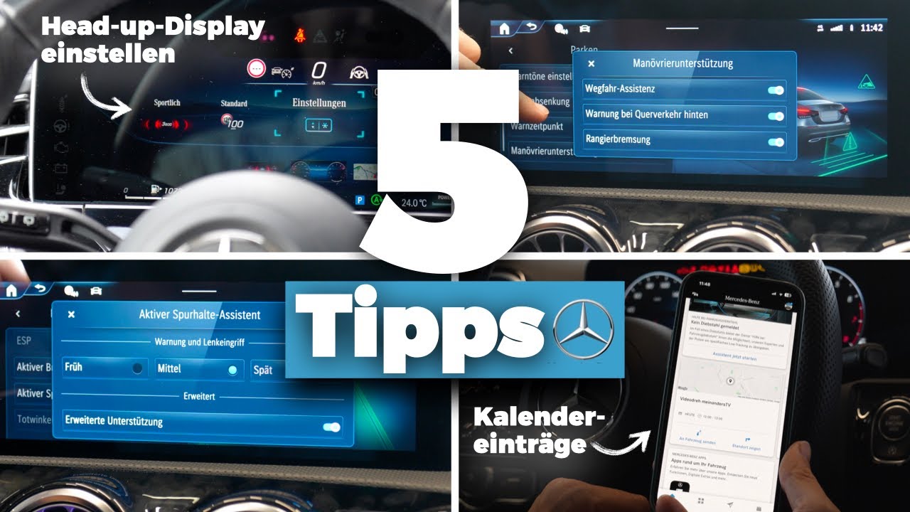 5 geniale MBUX Tricks die Du kennen musst!