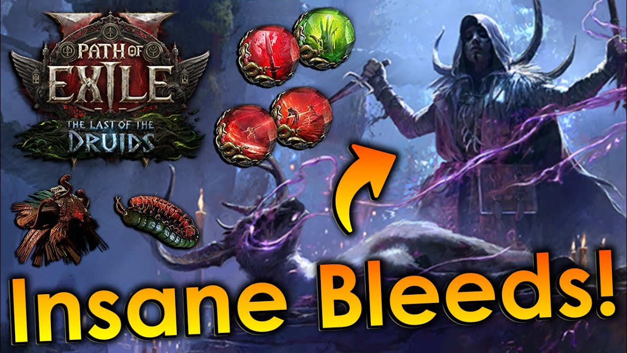 В PoE 2 0.4 Bleed Ritualist стал сильнее, чем когда-либо. Последний из друидов!