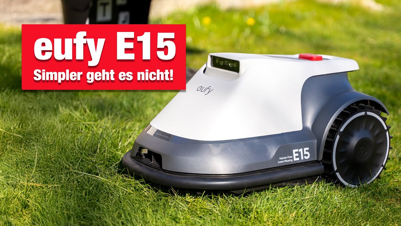 eufy E15 robotic lawnmower - Setup can be so easy! // Review //