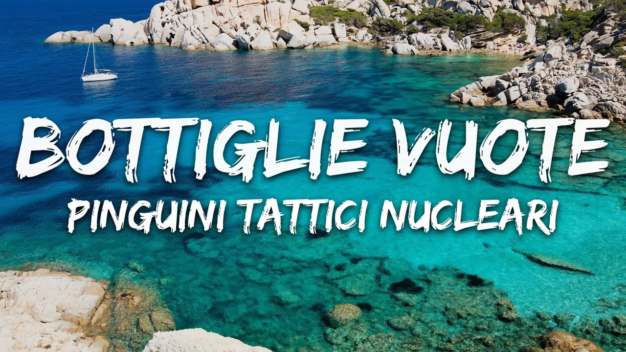 Pinguini Tattici Nucleari - Bottiglie Vuote (Testo/Lyrics)