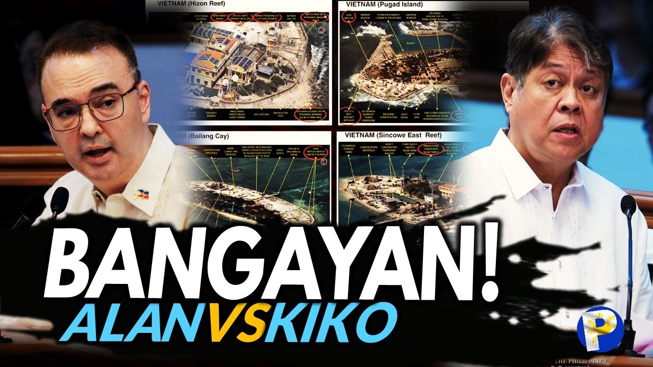 SAGUTAN ni Cayetano at Pangilinan sa militarisasyon na ginagawa ng China, Vietnam, Malaysia sa EEZ