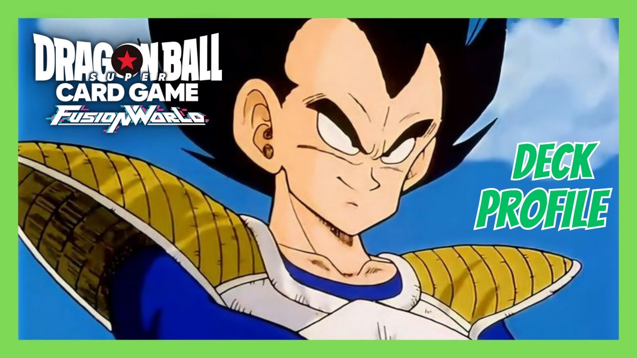 🐉 VEGETA VERDE FB08 Deck PROFILE 🟢 | Saiyan en DRAGON BALL SUPER FUSION WORLD