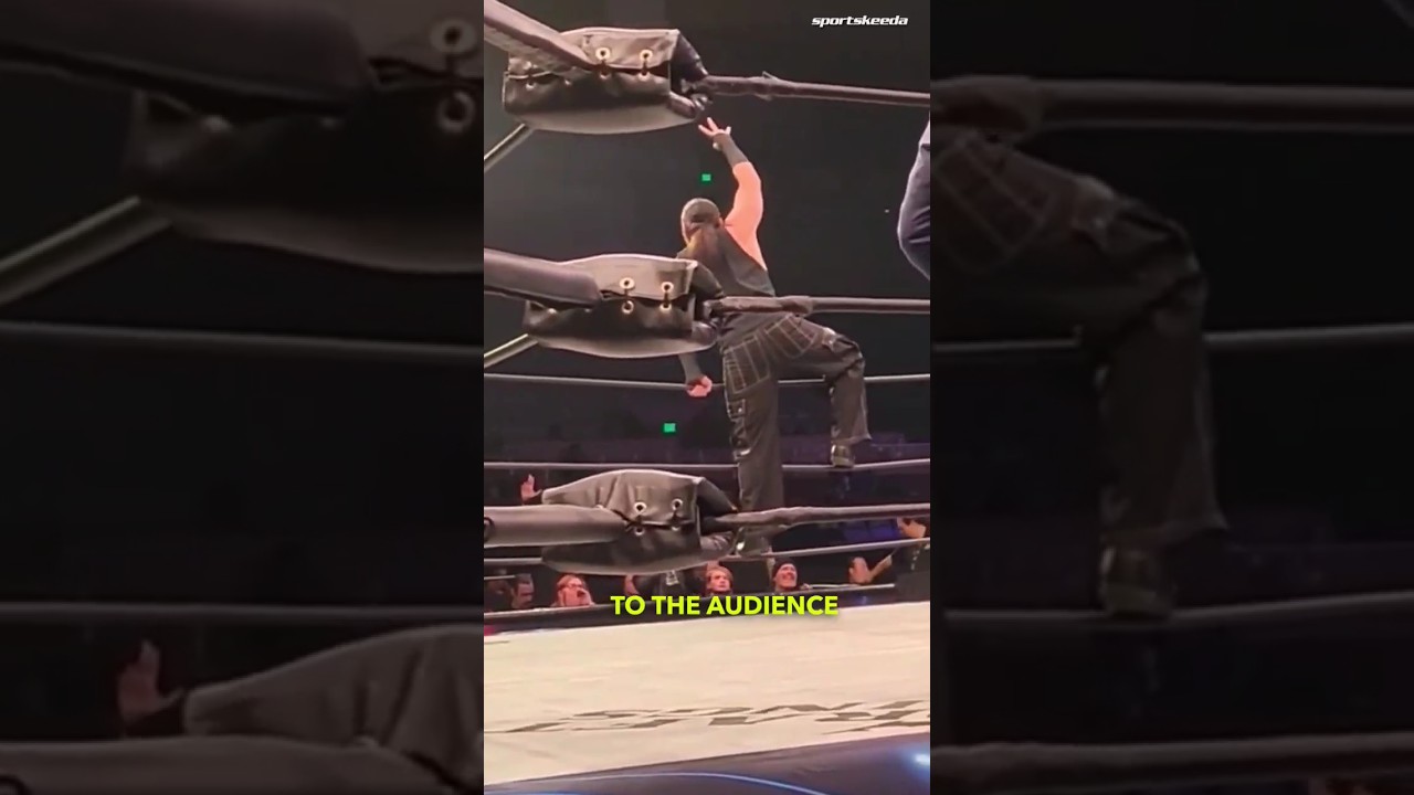 Matt Hardy makes epic botch during entrance #shorts #wwe