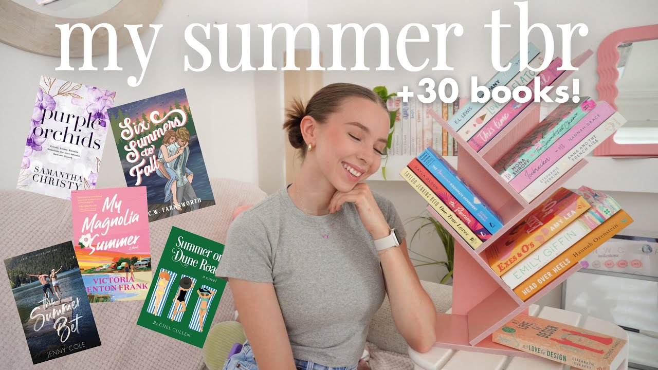 My summer book tbr 💌 books I want to read this summer! 30+ books