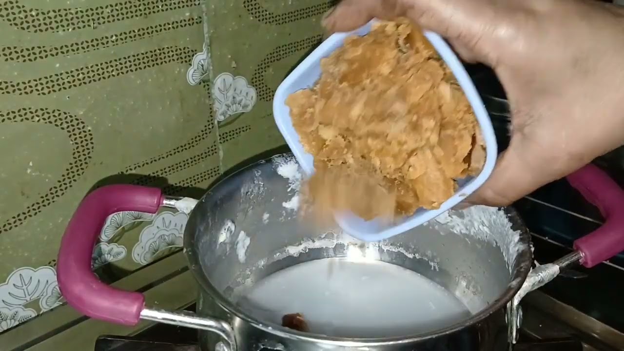 चावल और गुड़ की रेसिपी 😋