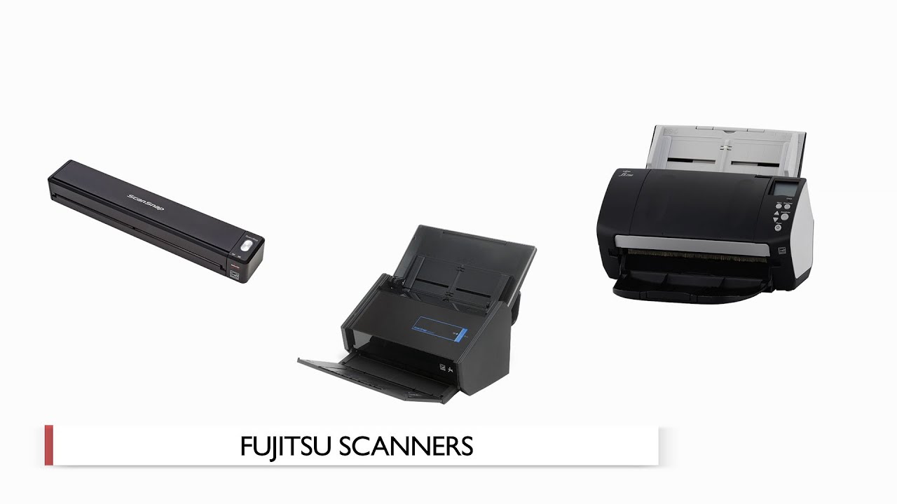 Fujitsu Scanners: Hands-On Comparison