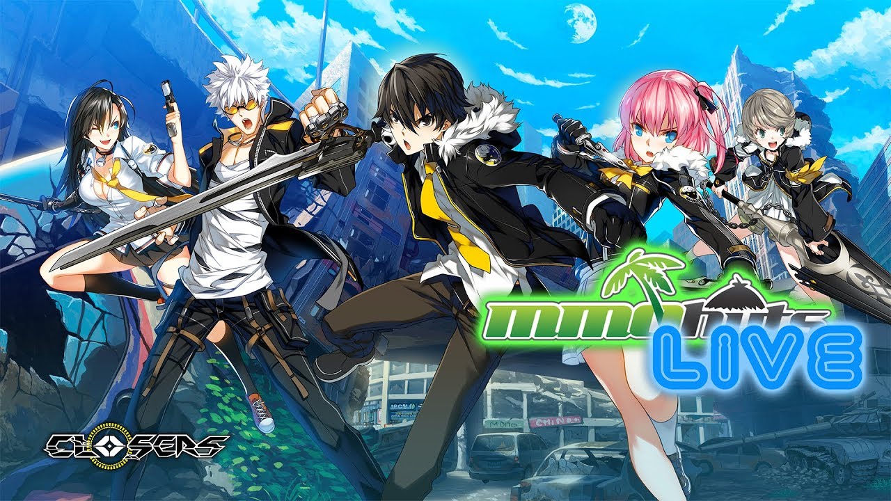MMOHuts Live - Closers Alpha Gameplay! (10/11/17)
