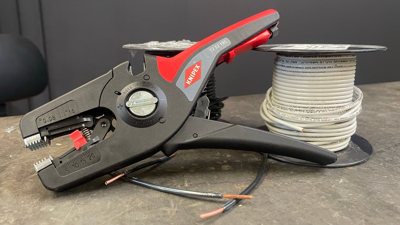 Knipex Preci Strip 16 — наконец-то автоматический инструмент для зачистки проводов, который мне н...