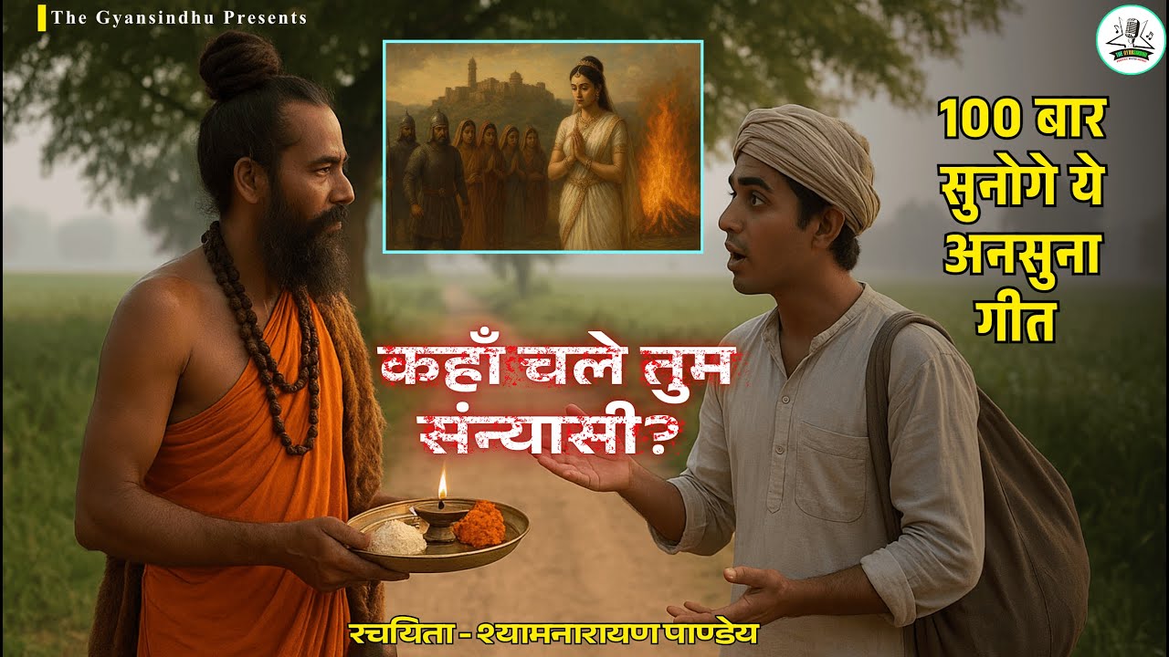 इतना मीठा गीत कि 100 बार सुनोगे | कहाँ चले तुम संन्यासी | Jauhar | Thal Sajakar Kise Pujane chale...