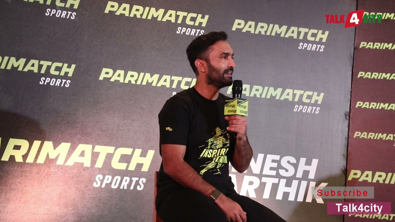 Parimatch Sports Launches a New Sportswear Line Inspired by Dinesh Karthik