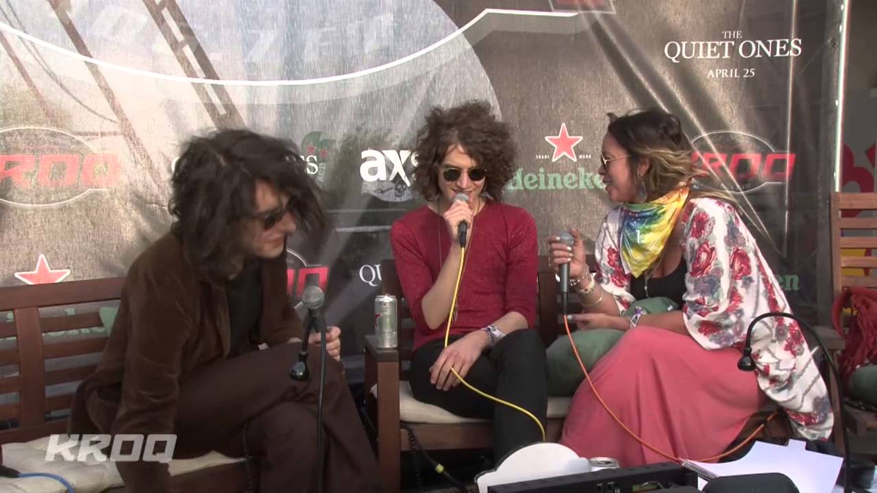 Temples Interview - KROQ Party House At Coachella 2014