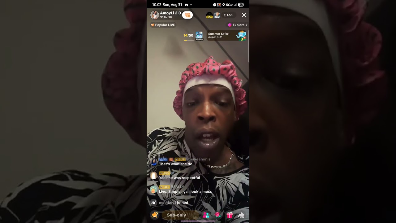 Amoy discusses the Tasha K interview, the LGBT community, and more. (Excuse the lag)