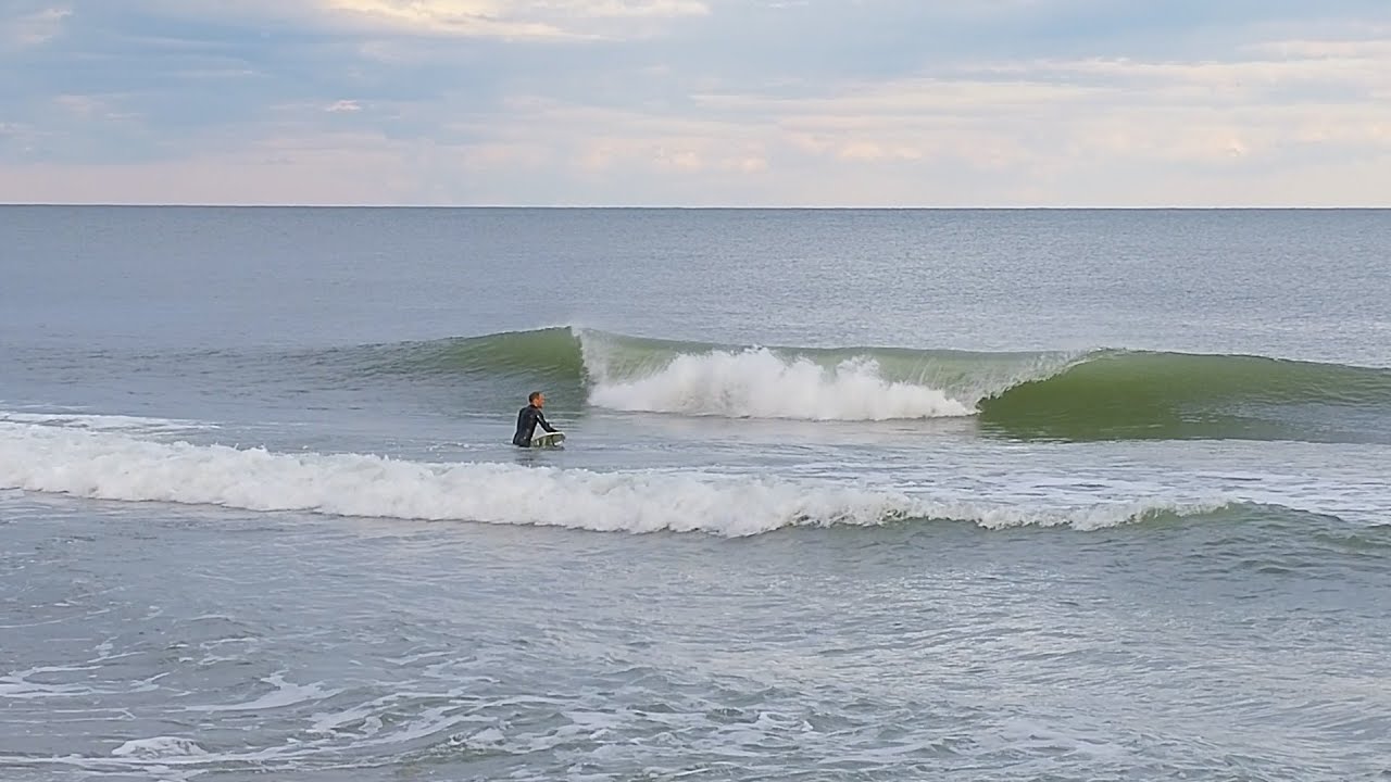 NJ Waves: 10/22/2025 - reinforced S swell provides another awesome morning and evening at home