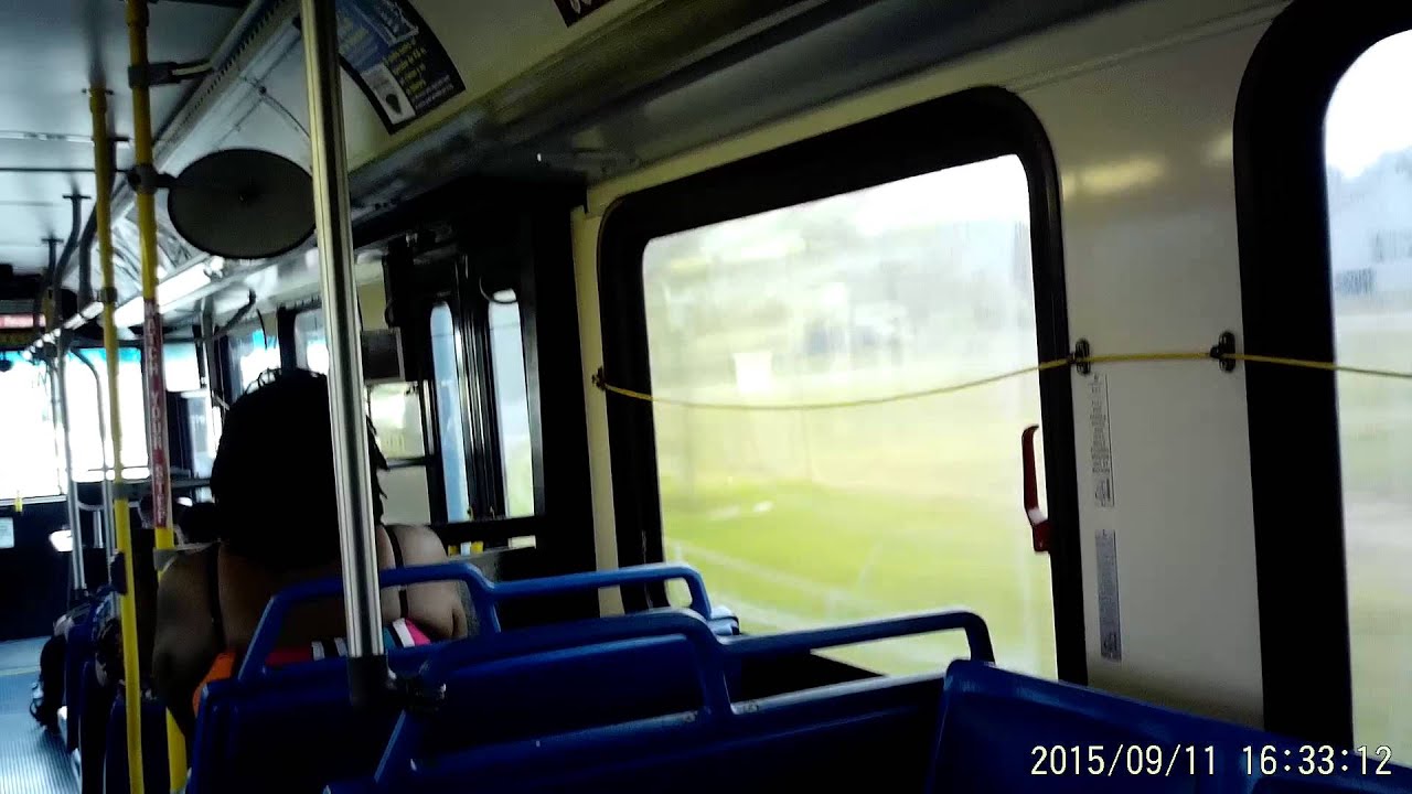 VIA bus route 5O2 in San Antonio, Texas on Friday September 11, 2015