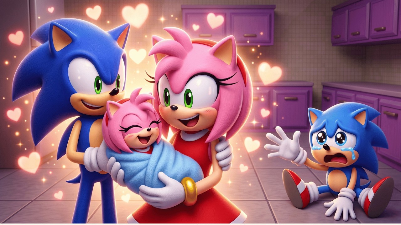 SONIC STORY: BABY SONIC Parents Don't Love, The Heartbreaking Truth... | Sonic the Hedgehog 3