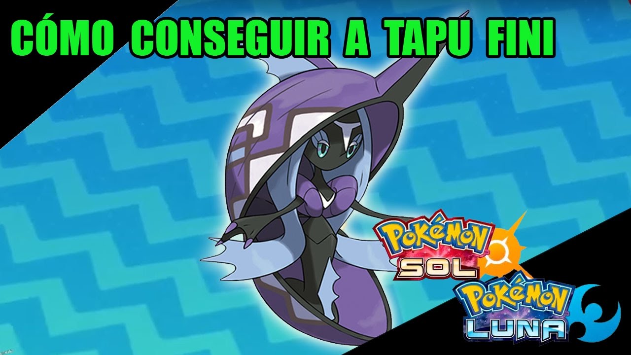 Tutorial cómo conseguir a TAPU FINI - Guía pokémon Sol y Luna