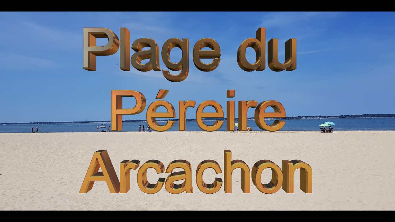 Arcachon : Plage de Péreire Mai 2021