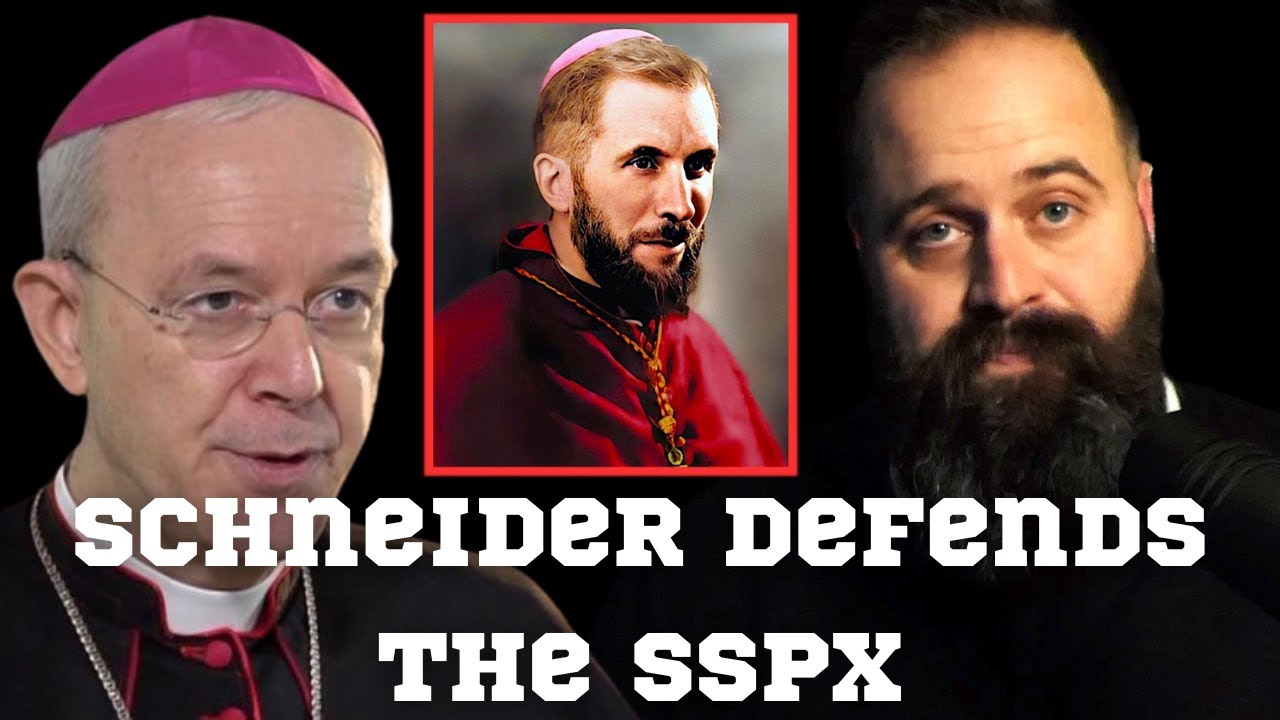 Bishop Schneider DEFENDS Marcel Lefebvre and the SSPX against accusations of HERESY
