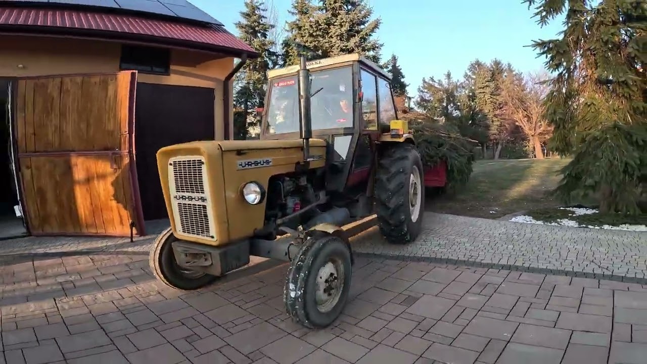 URSUS C360 3P / prace w ogrodzie / przelot w 3p? / dzwięk silnika