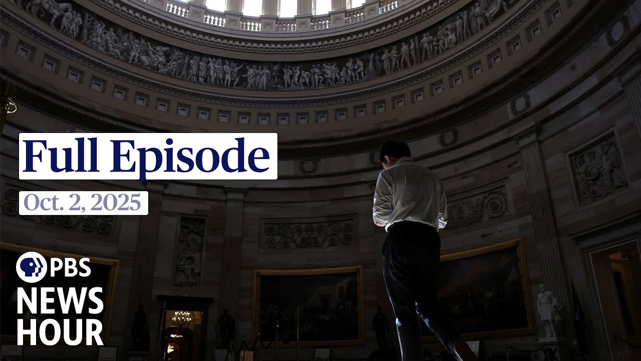 PBS News Hour full episode, Oct. 2, 2025