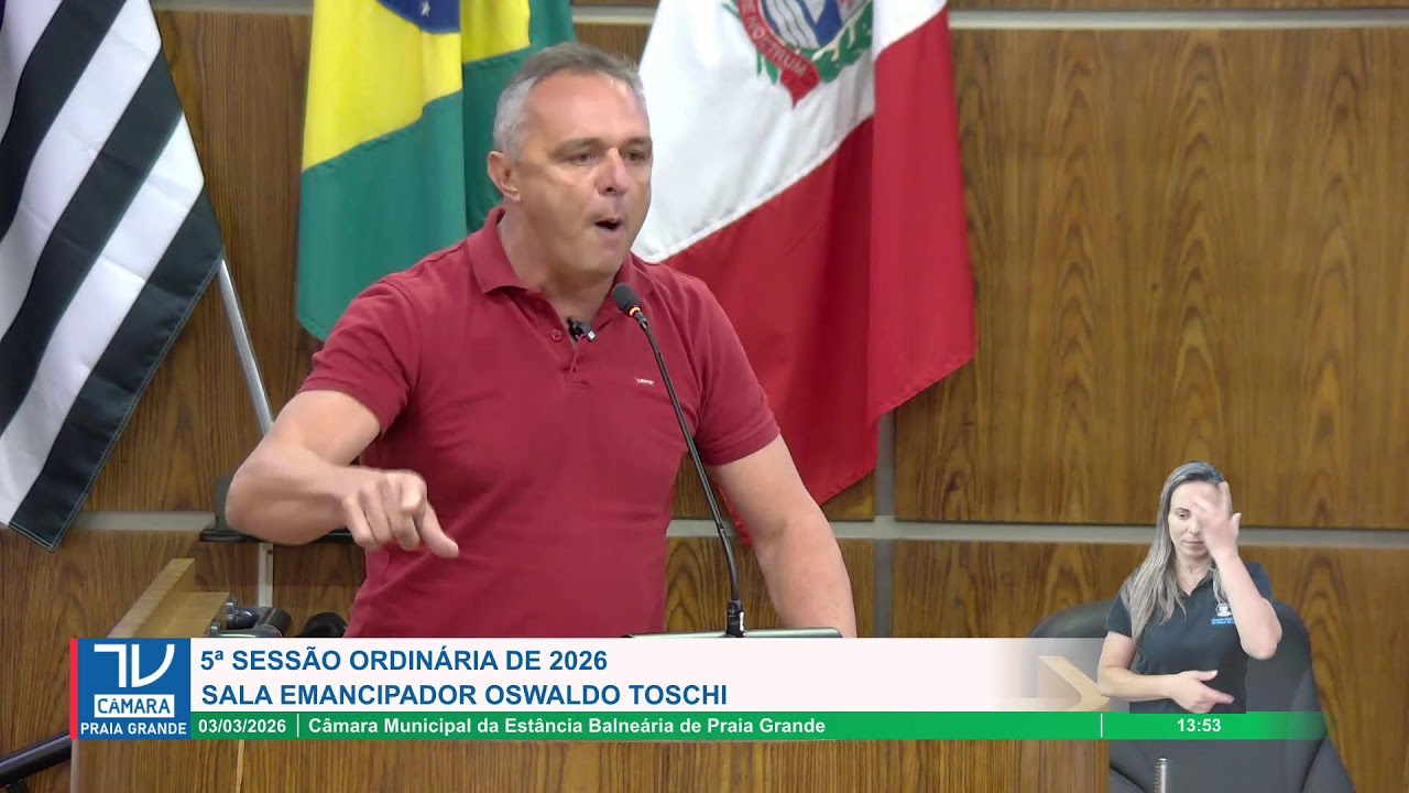 5ª SESSÃO ORDINÁRIA DE 2026