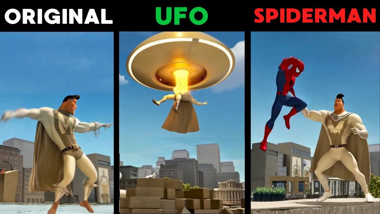 Metro Man Edit Original vs Different Version AI PART 2