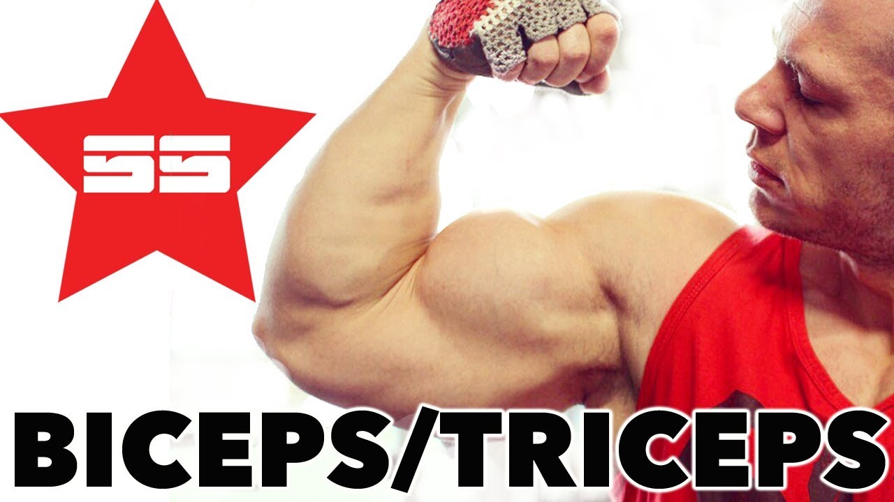 Chceš perfektné ruky? Superséria na biceps a triceps! Tréning pre pokročilých.