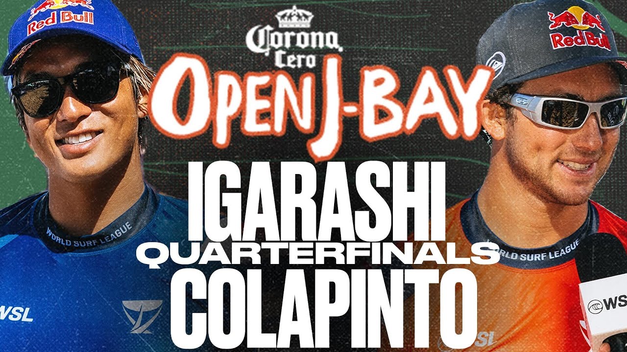 Kanoa Igarashi vs Griffin Colapinto I Corona Cero Open J-Bay 2025 - Quarterfinals