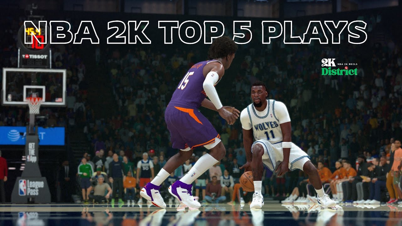 NBA 2K's Top 5 Plays ‼️😤
