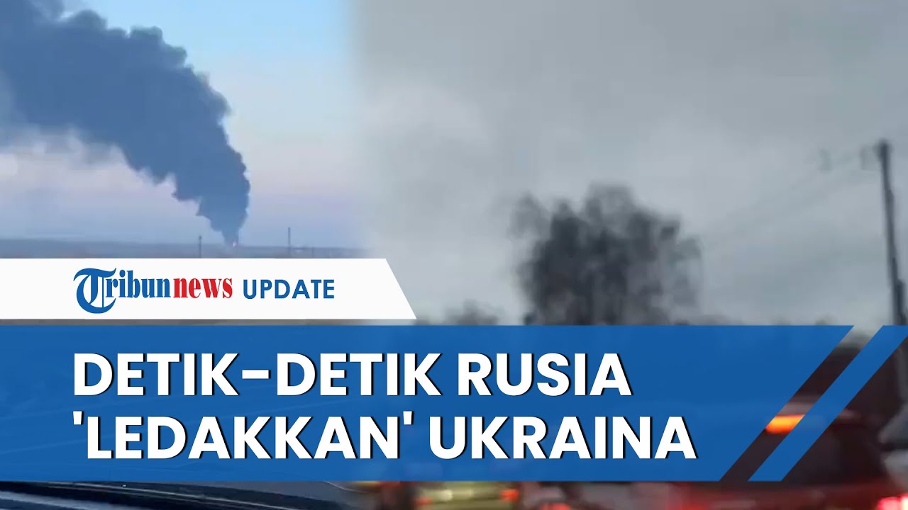 Detik-detik Serangan Invasi Rusia yang Hancurkan Ukraina, Suara Sirine dan Ledakan Terdengar Keras