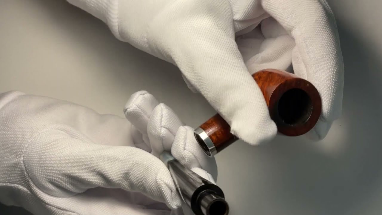 How to set up a filter inside the smoking pipe?