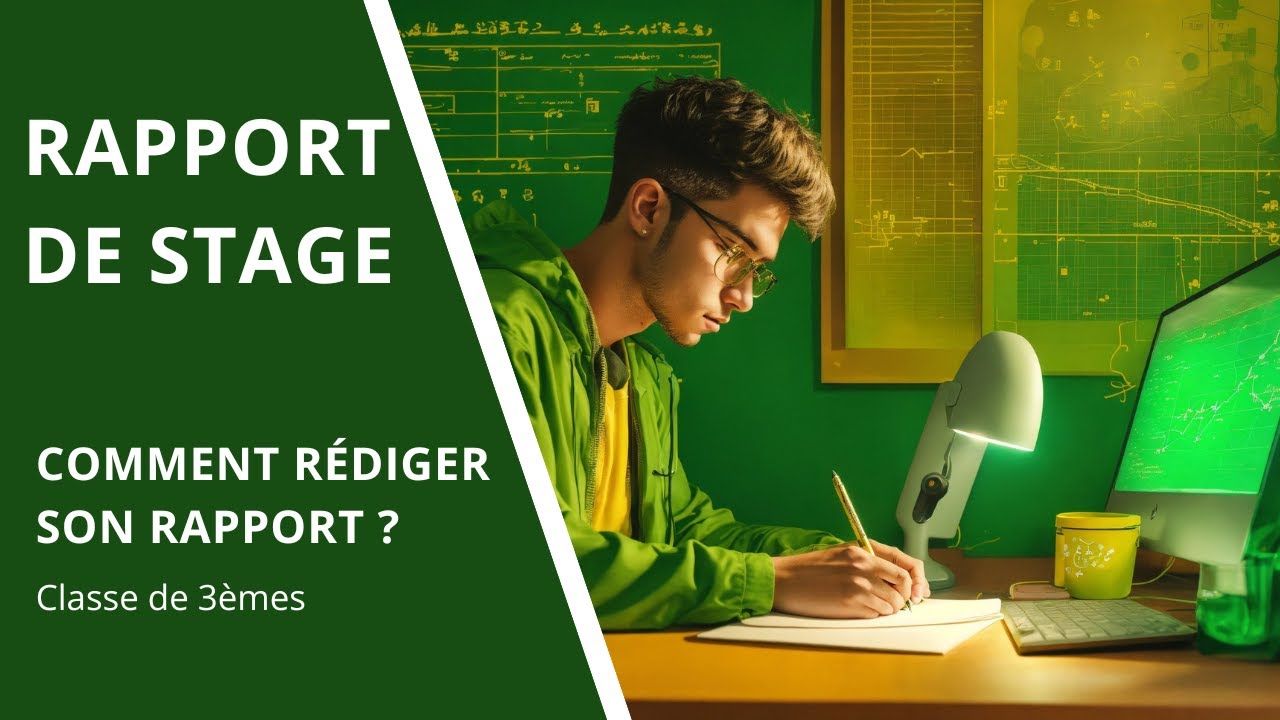 3èmes - Comment rédiger son rapport de stage ?