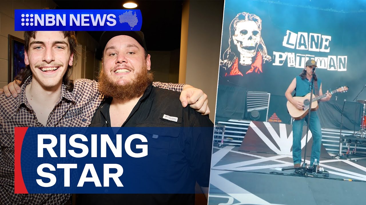Lane Pittman on what's next after touring with Luke Combs | 9 News Australia
