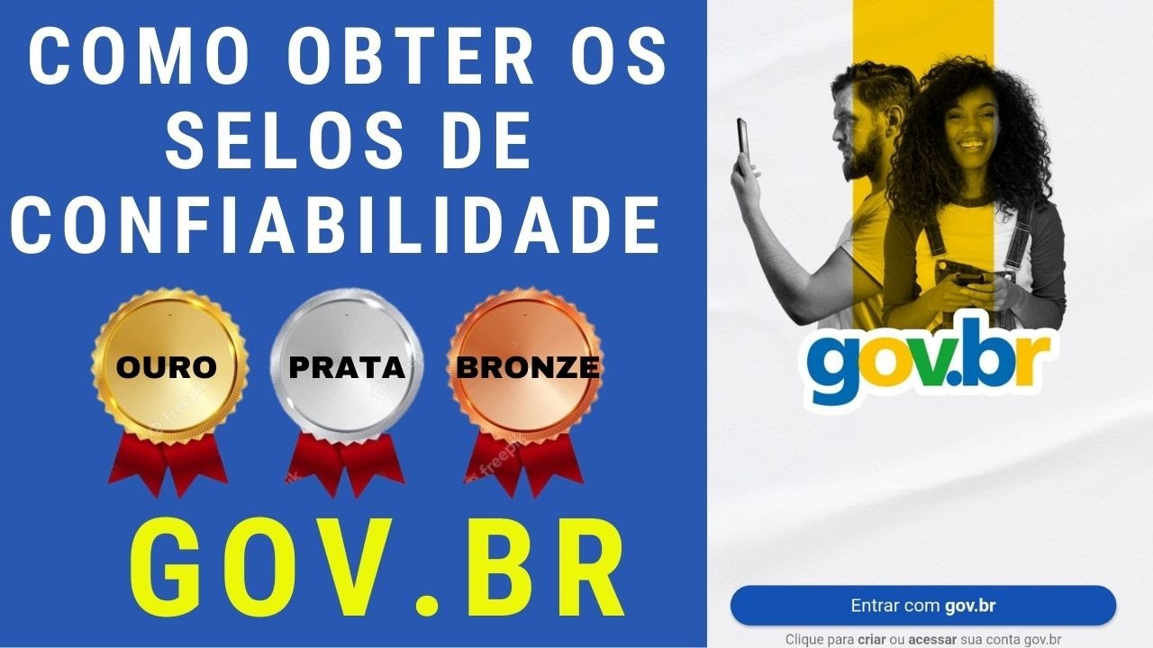 GOV.BR Como aumentar o n&iacute;vel de confiabilidade - Selo Ouro e ter acesso ao ECAC