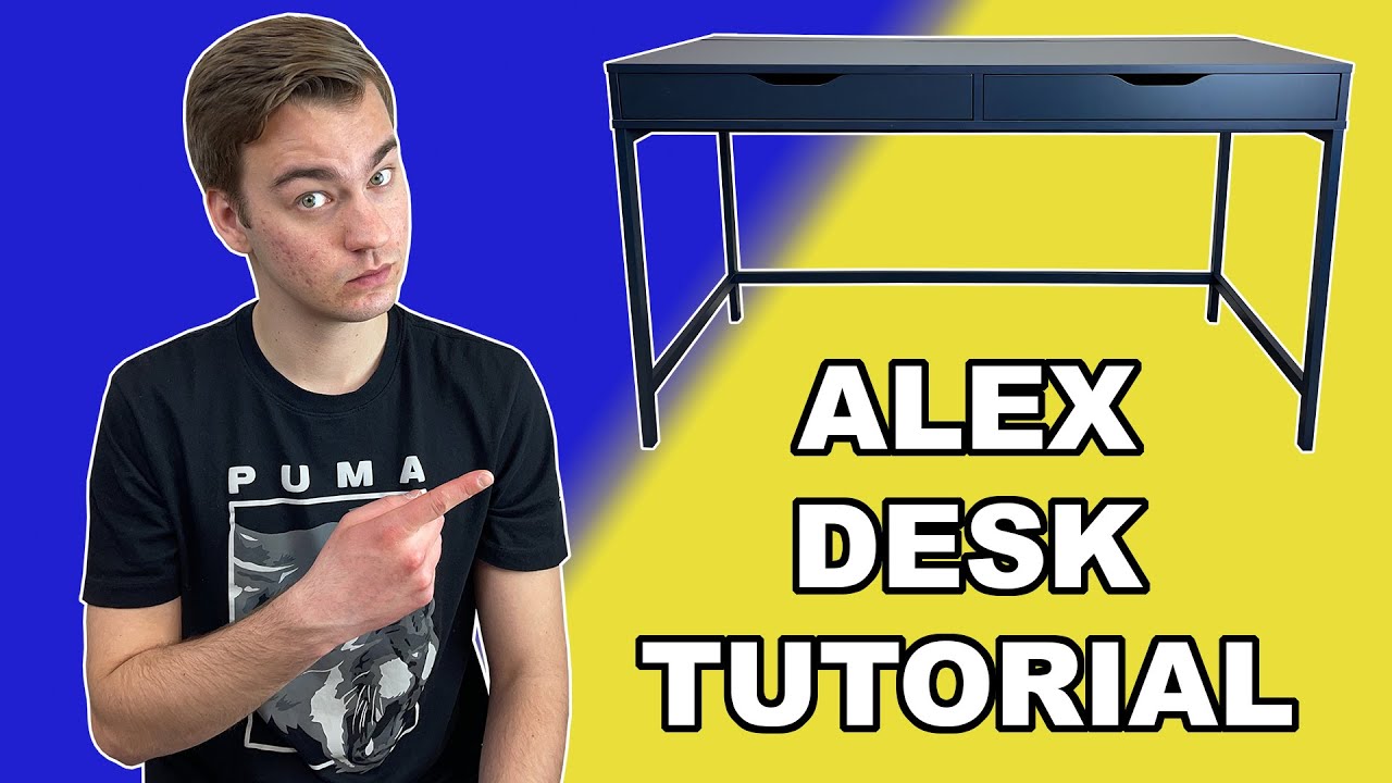 NEED SOME HELP? How To Assemble IKEA's Alex Desk