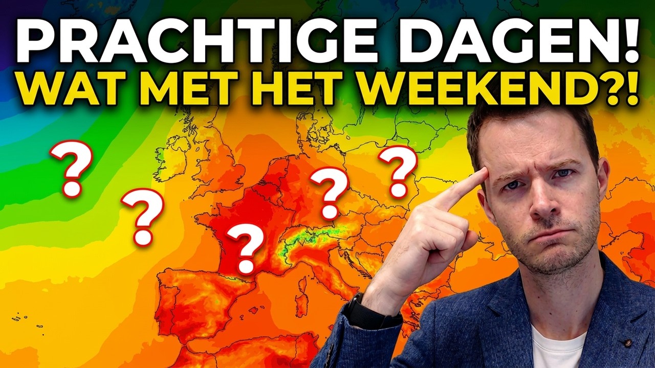Prachtige dagen in het verschiet, wat met het weekend?! | Weerbericht