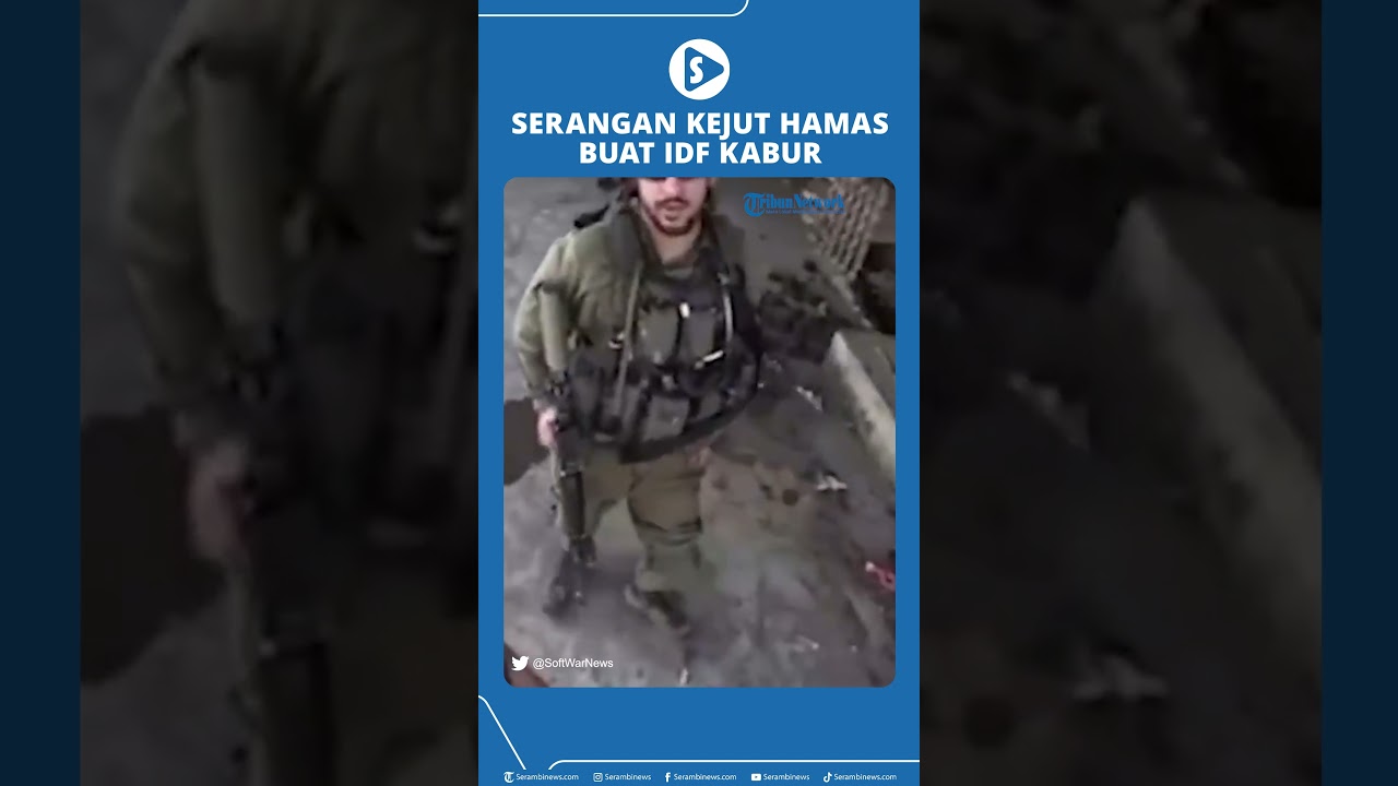 Serangan Kejut Hamas Buat IDF Kabur