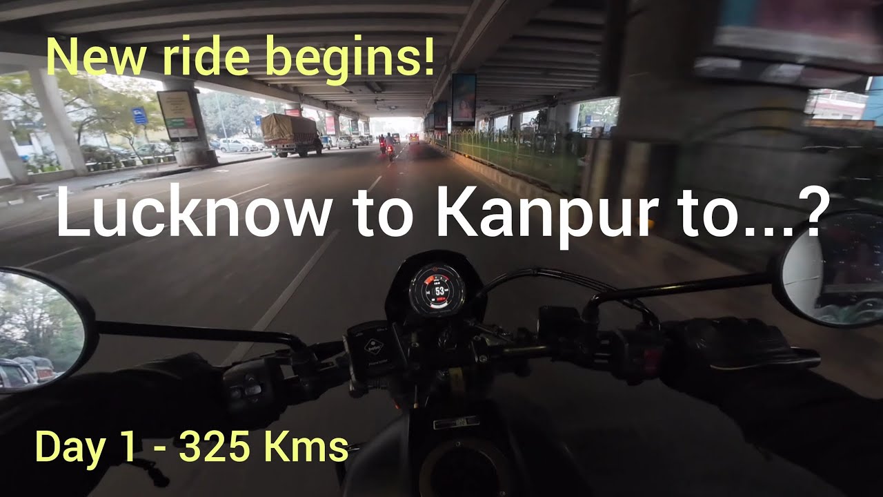 New ride begins! Day 1-Lucknow to Kanpur on Harley Davidson X440