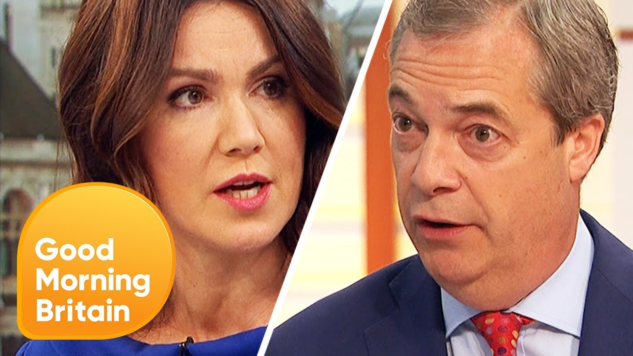 Nigel Farage Says He Supports the Fish Dump Brexit Protest | Good Morning Britain