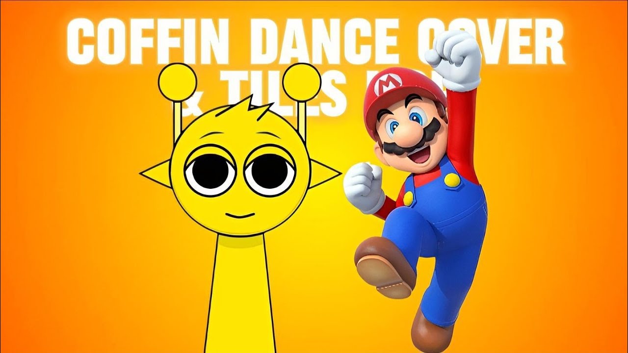Super Mario Bros 🆚 Incredibox Sprunki Pyramixed Tiles Hop EDM Rush | Coffin Dance Cover 🎶