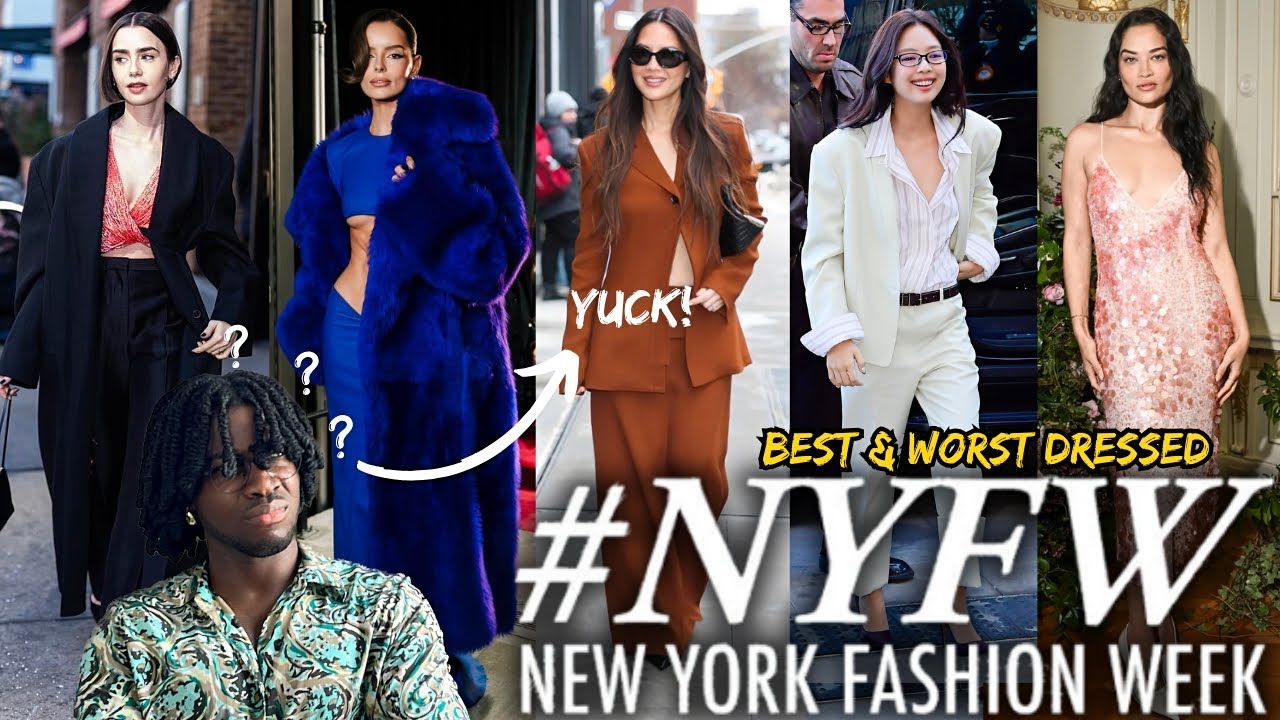 TOP BEST AND WORST DRESSED AT NEW YORK FASHION WEEK 2026! (Brutally Honest)