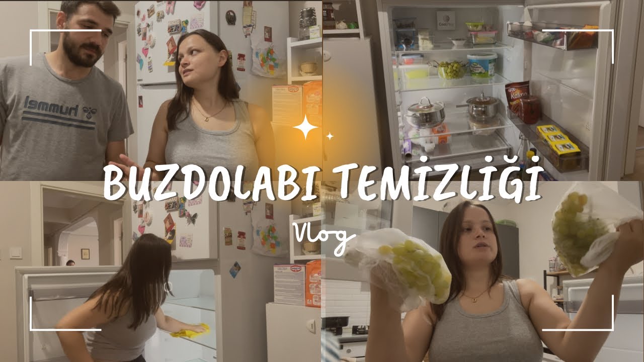 Buzdolabı Temizliği | Dolaptan Neler Çıktı? | EV VLOG