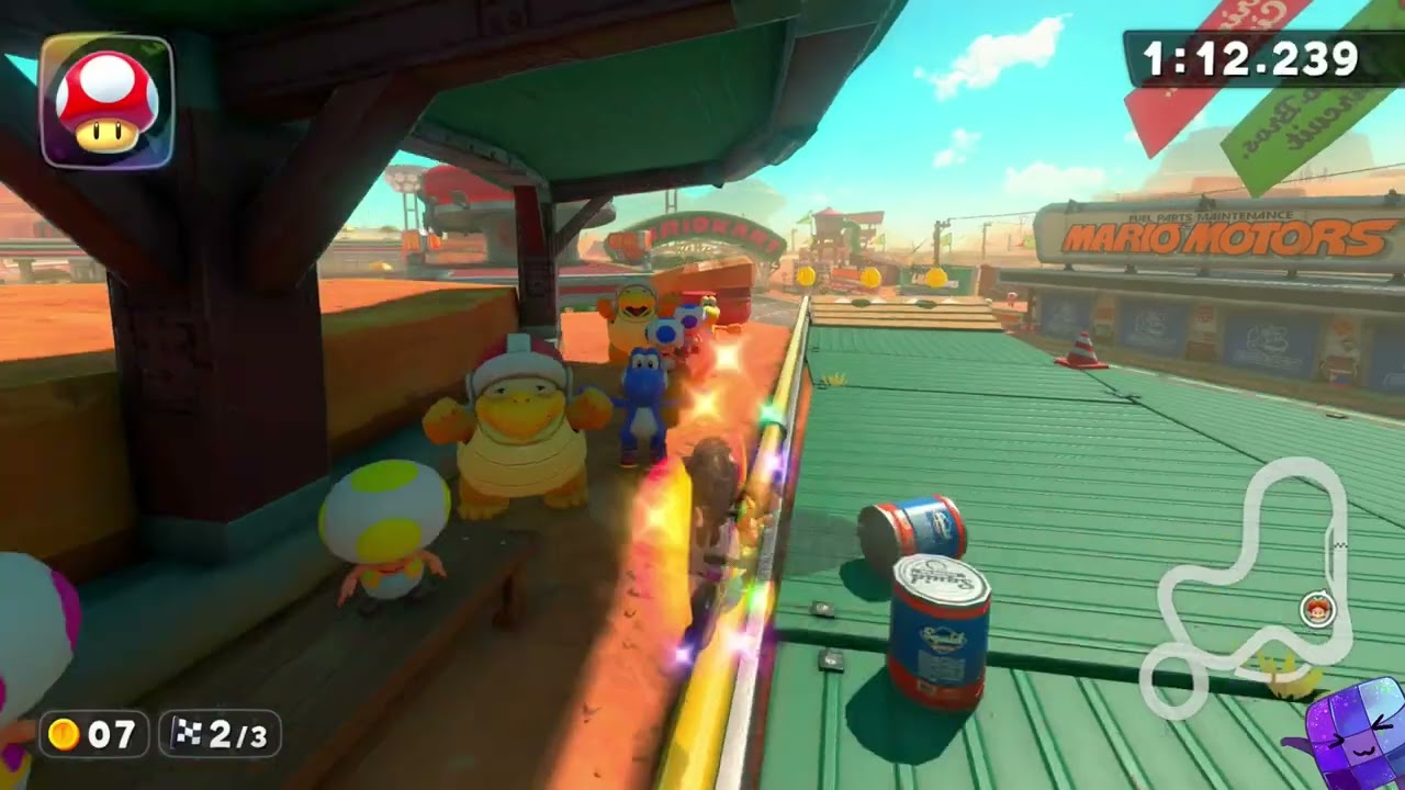 World Record Mario Bros. Circuit 150cc by Japan 🏆 Mario Kart World Time Trial