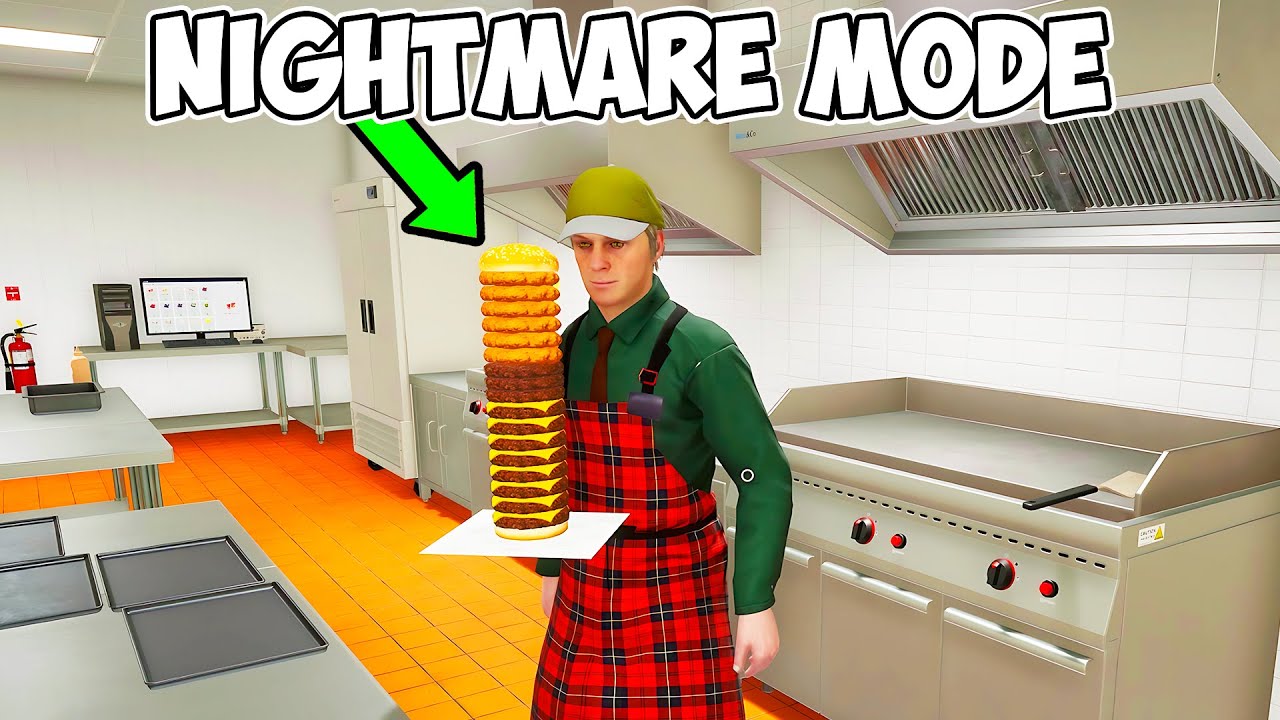 Entering NIGHTMARE MODE For Our Fast Food Restaurant!