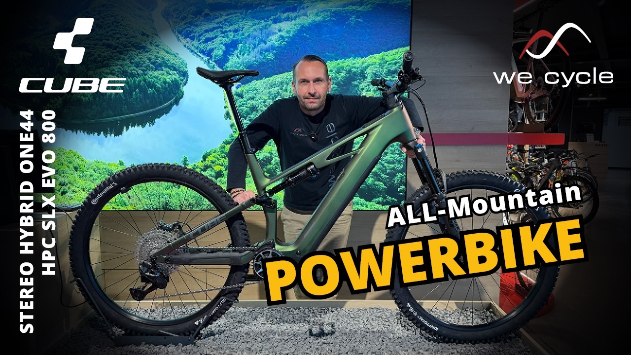 Cube Stereo Hybrid ONE44 HPC SLX Evo 800 2026 &ndash; Trail-Taugliches E-MTB Fully mit High-End-Technik