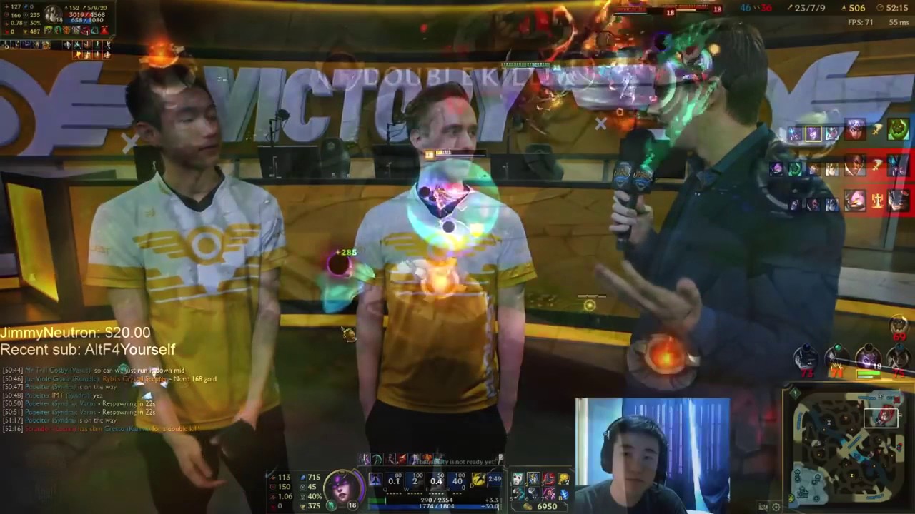 42 Blem Double Crit With 1%   Vi Flying Across Map   Dyrus Rage   Best of League #02