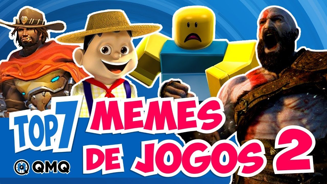 MEMES de Jogos 2 | Top 7 | QMQ S03E79