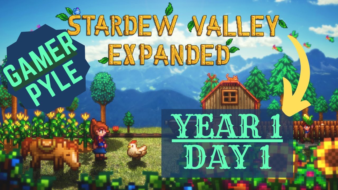 Oh My... I Forgot How Hard Early Game Is! [Stardew Valley] [SUPER MODDED Run]#001