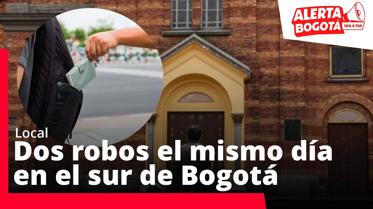 ¿Bogotá tierra de nadie? A Pedro lo robaron dos veces el mismo día en el sur