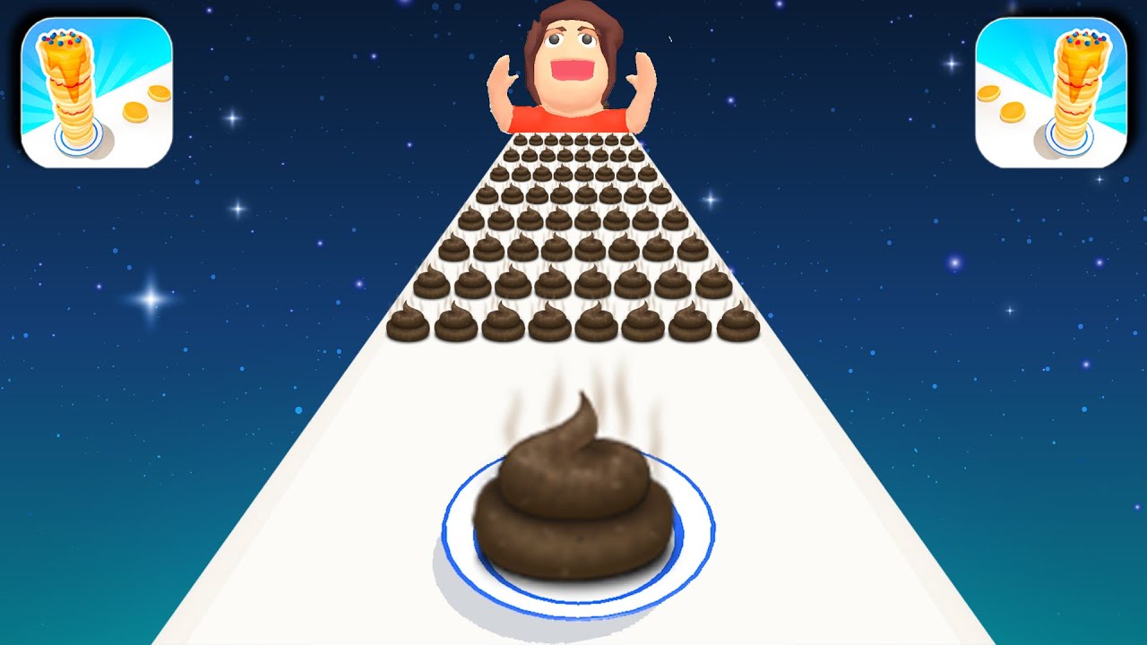 Pancake Run MAX LEVELS! Walkthrough Gameplay New Game VIRHFE